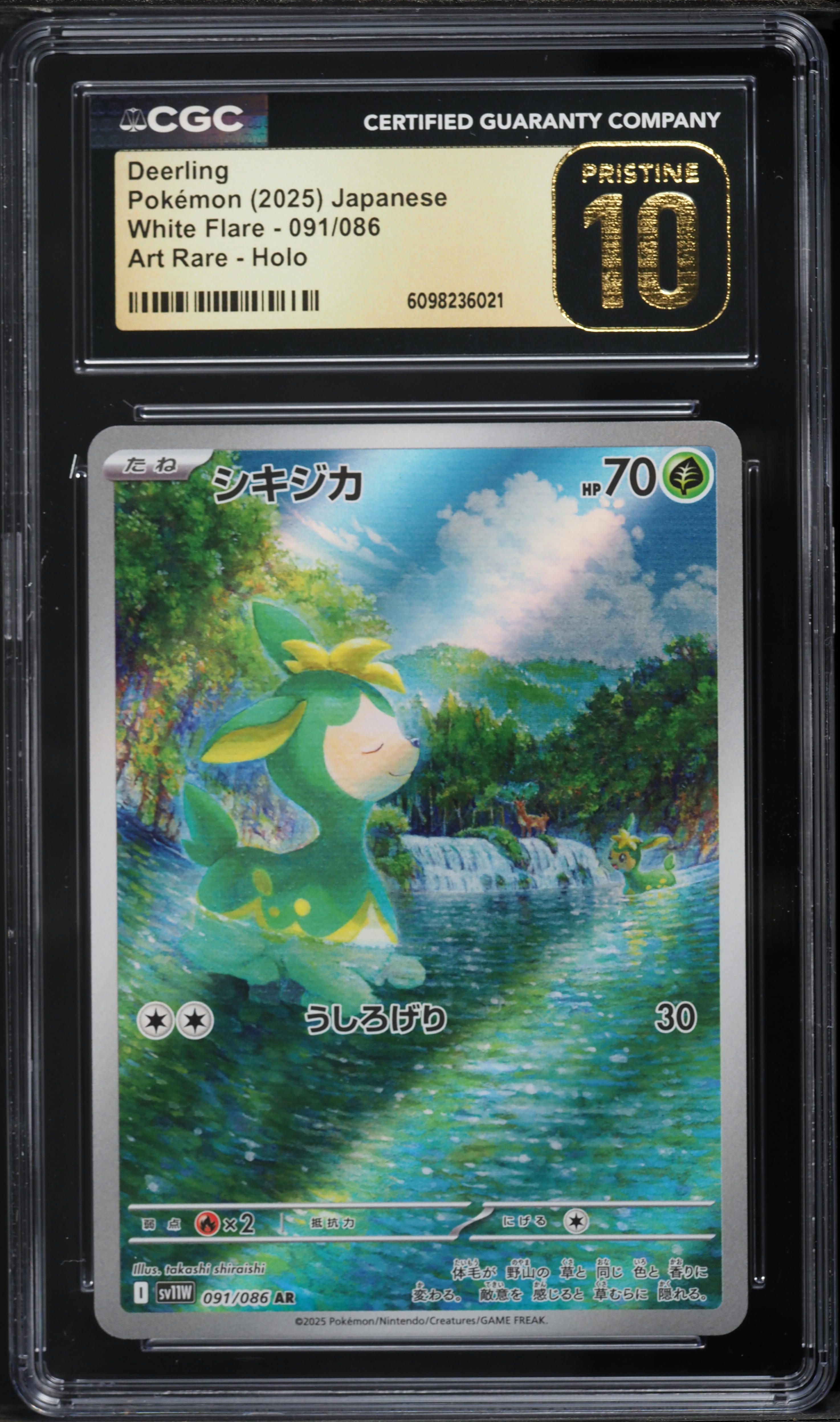 Japanese Pokmon Card: Herdier/Zoroark AR 154/086 - Near Mint, SV11W White  Flare, Alternative Art