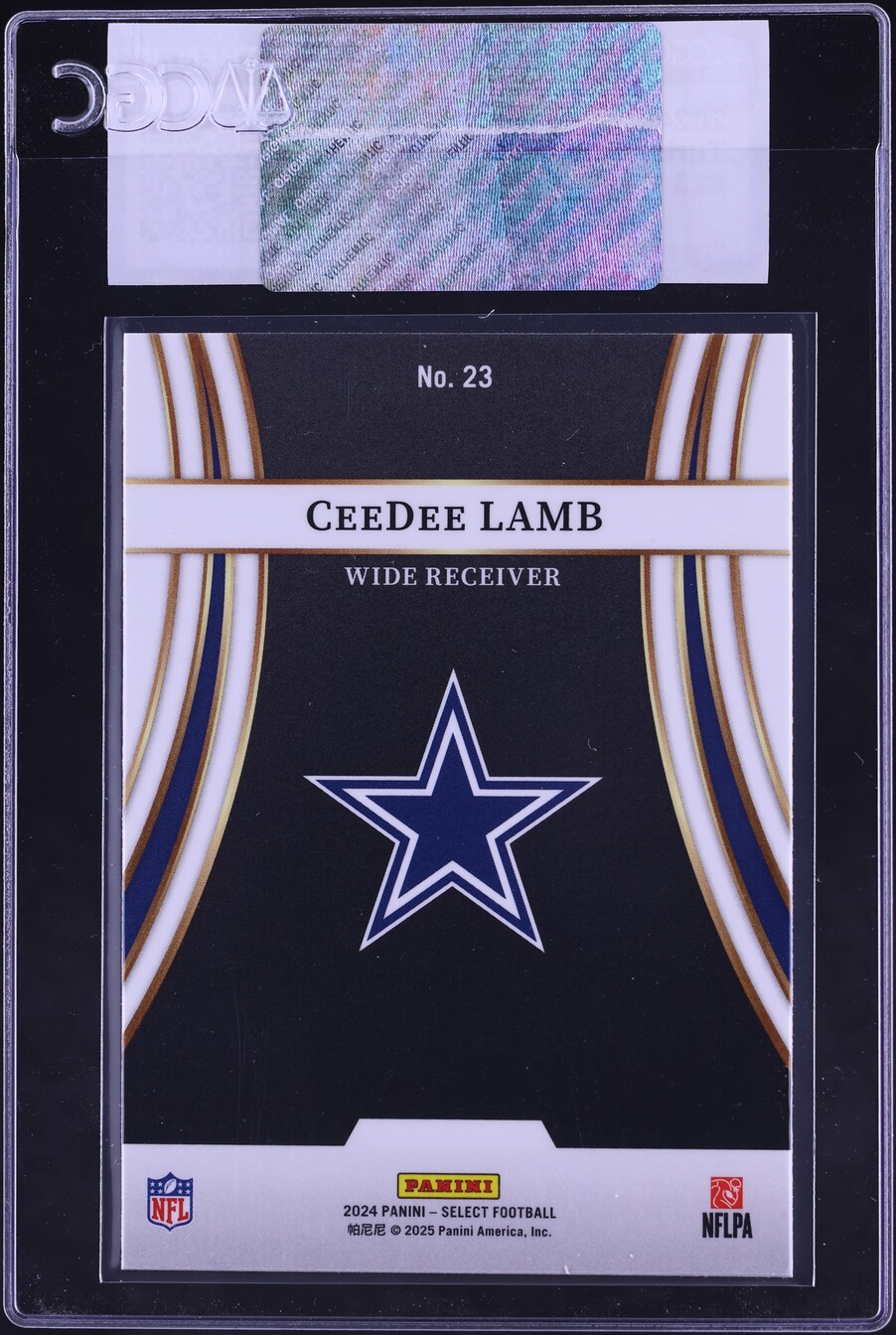 2024 Select Turbocharged CeeDee Lamb #23 CGC AUTH