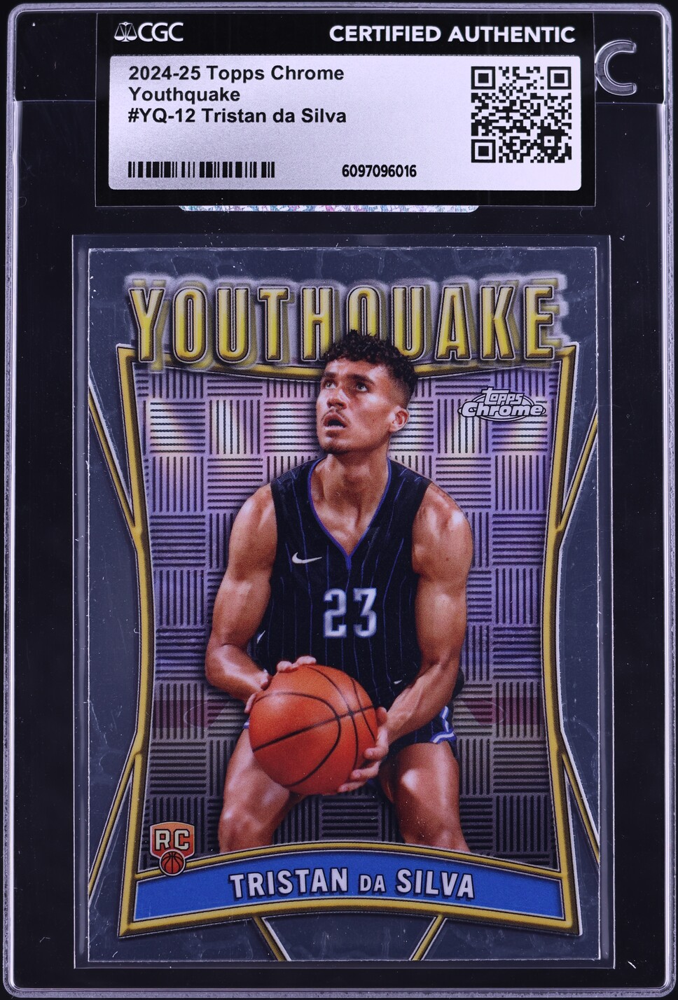 2024 Topps Chrome Basketball Tristan da Silva #YQ-12
