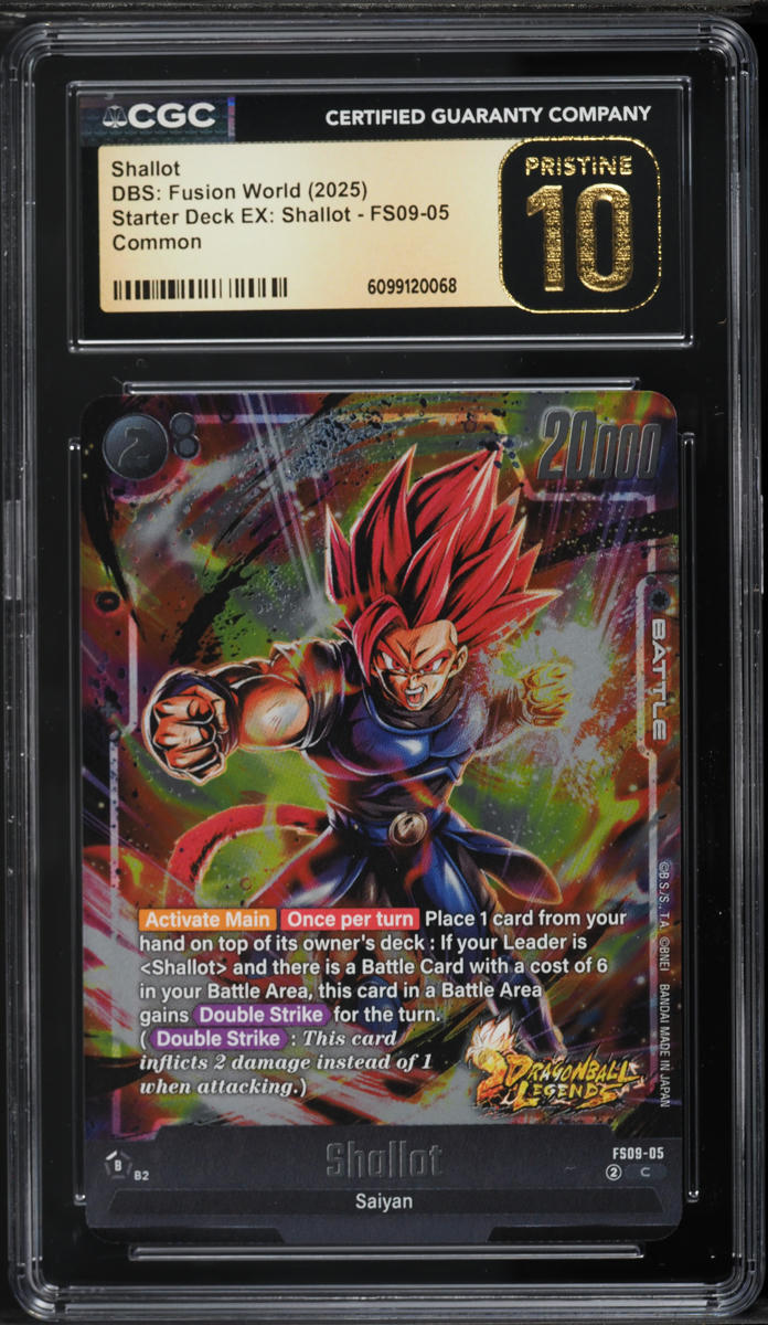 2025 Dragon Ball Super Fusion World Starter Deck EX: Shallot #FS09-05 CGC  10 PRISTINE on Fanatics Collect