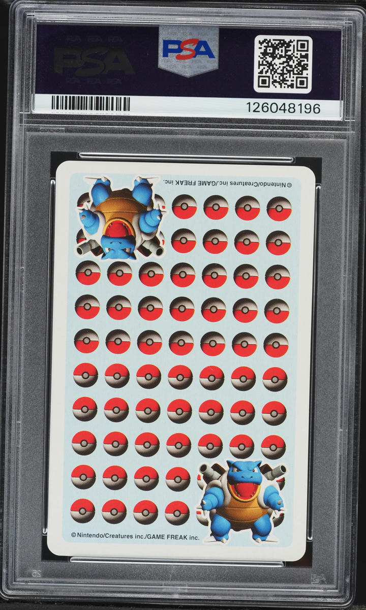 1998 Pokemon Japanese Stadium Blue Version Playing Cards Ace Of Clubs Mewtwo PSA 10 GEM MINT
