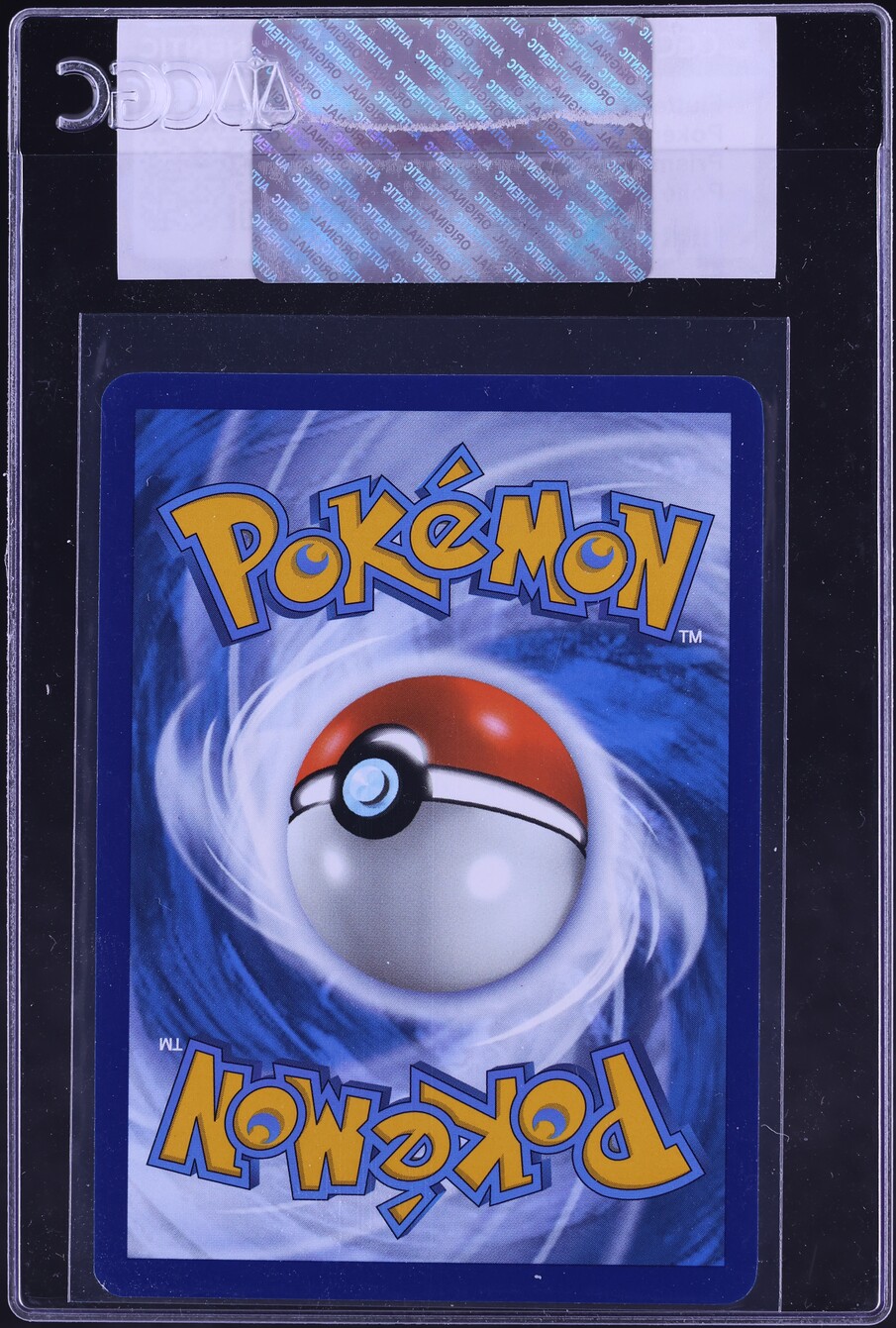 2025 Pokemon Scarlet & Violet Prismatic Evolutions Poke Ball Holo Flutter Mane #43 CGC AUTH
