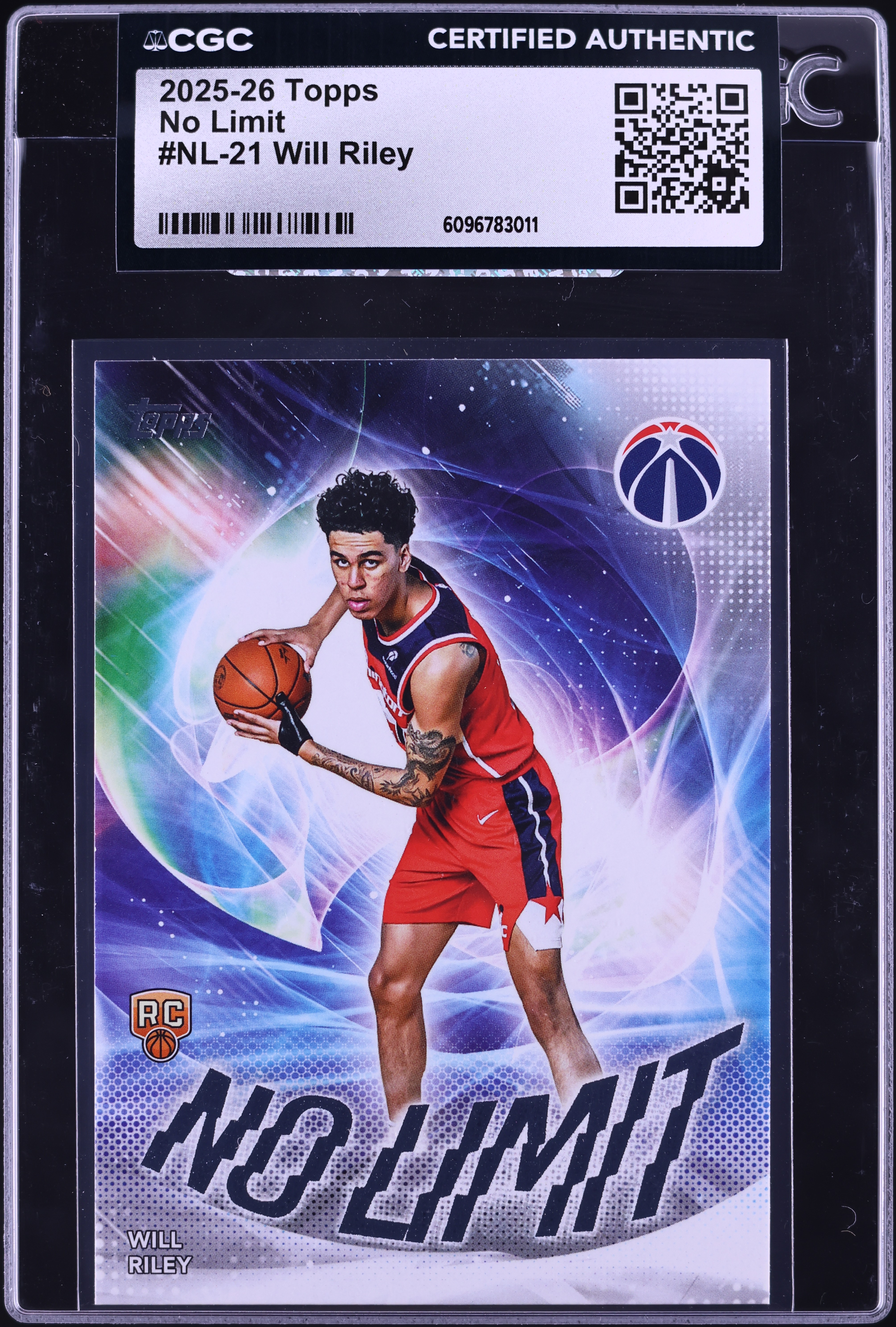 Will Riley RC Auto Redemption 2025-26 Topps Chrome Autograph Issue 