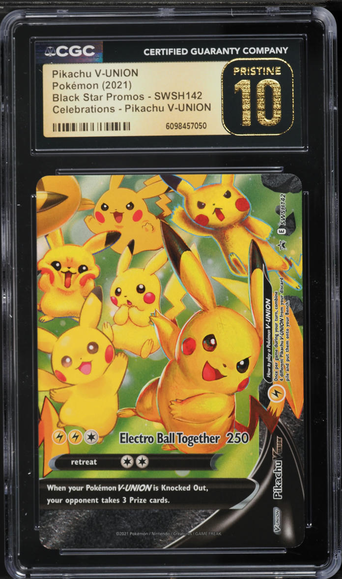 pikachu v holographic card Pokemon TCG Fx2 / None / 1 Artist A Holographic History Of The