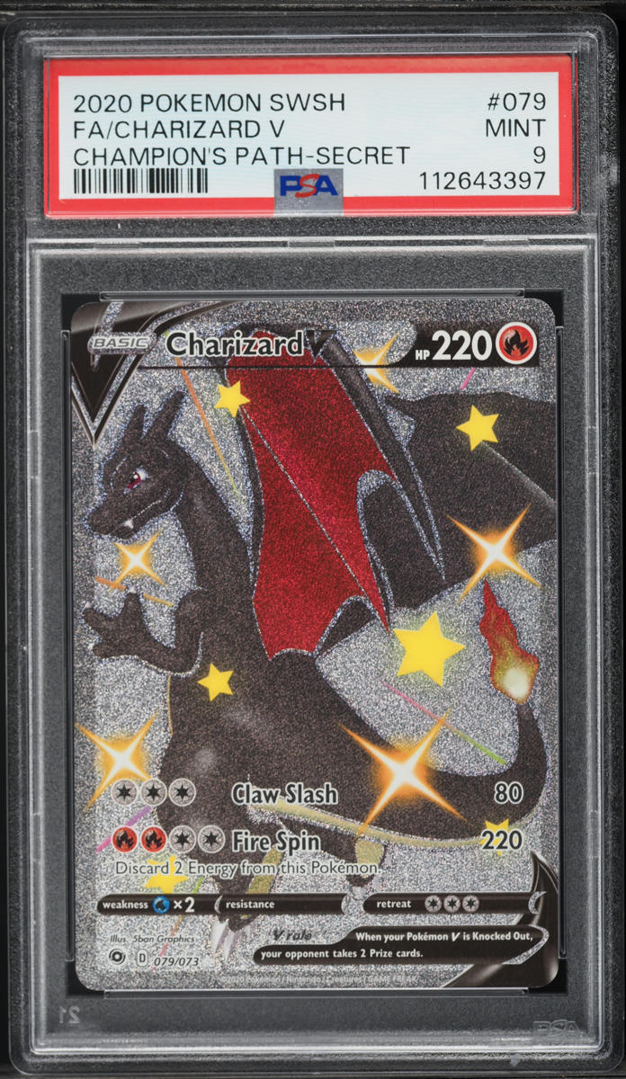 2020 Pokemon Sword & Shield Champion's Path Full Art Shiny