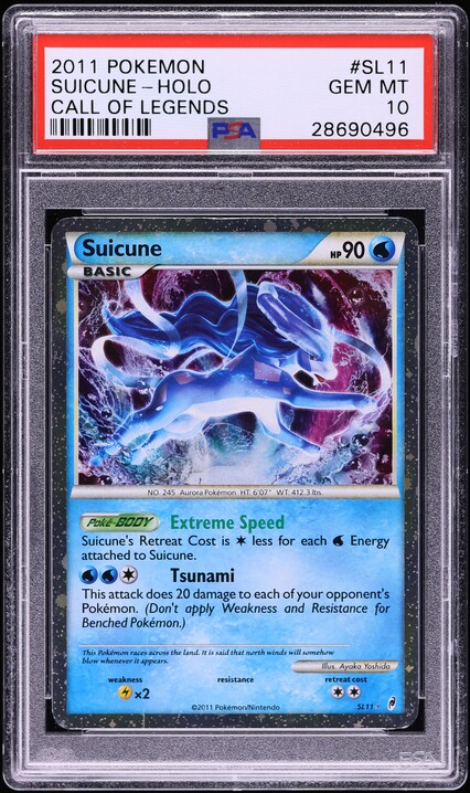 2011 Pokemon Call Of Legends Holo Shiny Lugia #SL7 PSA 10 GEM MINT on Fanatics Collect 2011 Pokemon Call Of Legends Holo Shiny Lugia #SL7 PSA 10 GEM MINT on Fanatics Collect
