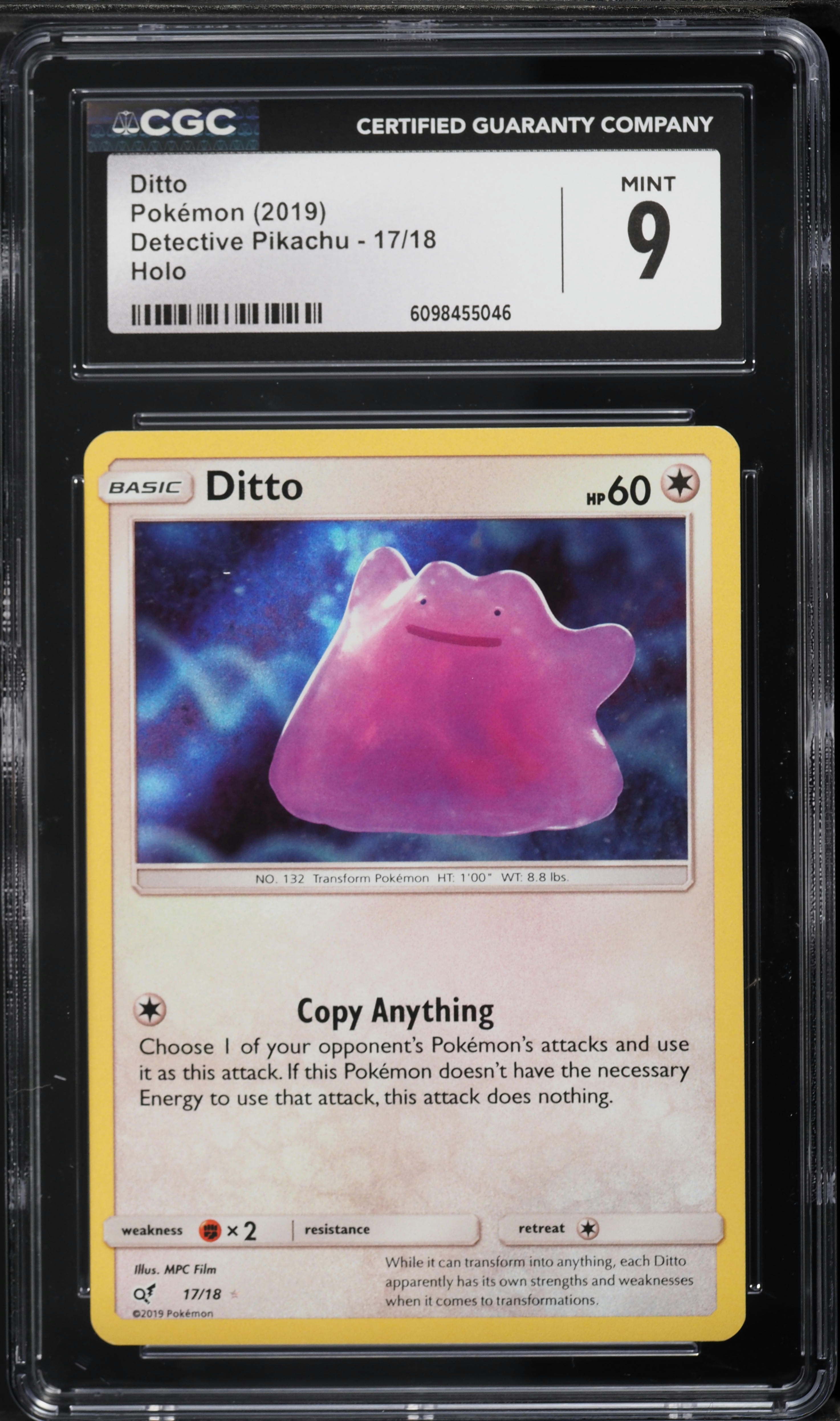 ditto pokemon card detective pikachu Ditto #17 Prices | Pokemon Detective Pikachu