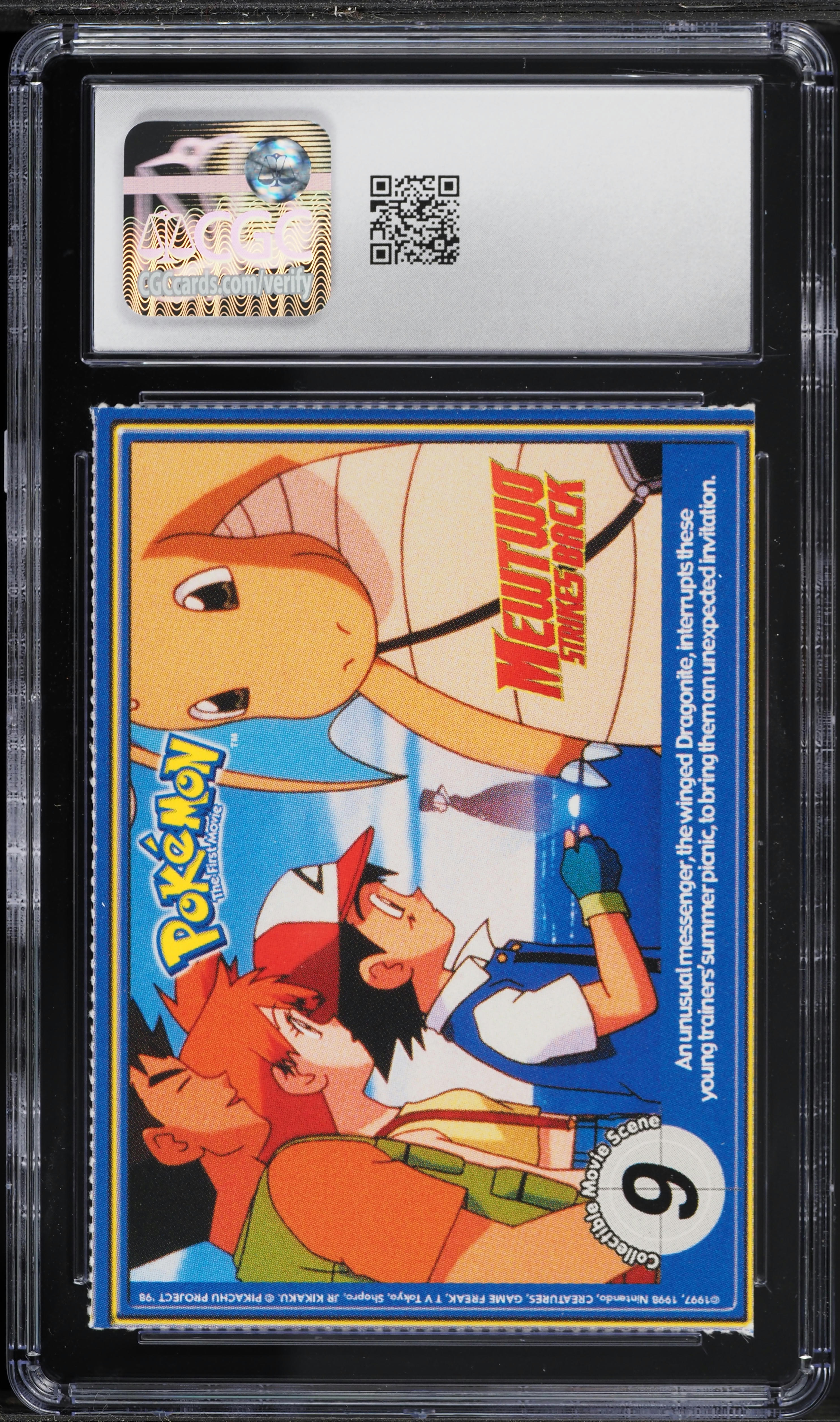 1999 Pokemon Burger King Cards Magikarp #129 CGC 9 MINT on