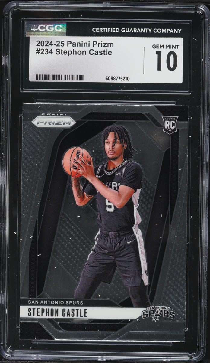 2024 Panini Prizm Stephon Castle ROOKIE #234 CGC 10 GEM MINT