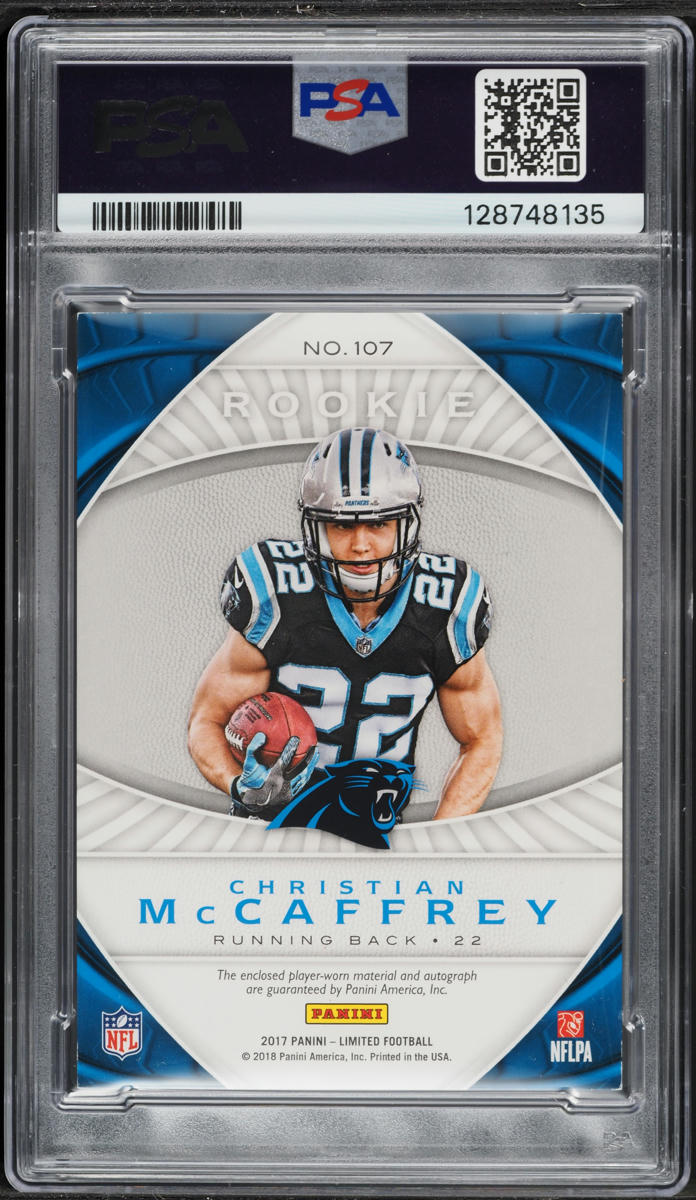 値下げ不可！panini immaculate2017 モドリッチ/20 SP 2017 Panini Limited Variation Christian McCaffrey ROOKIE PATCH
