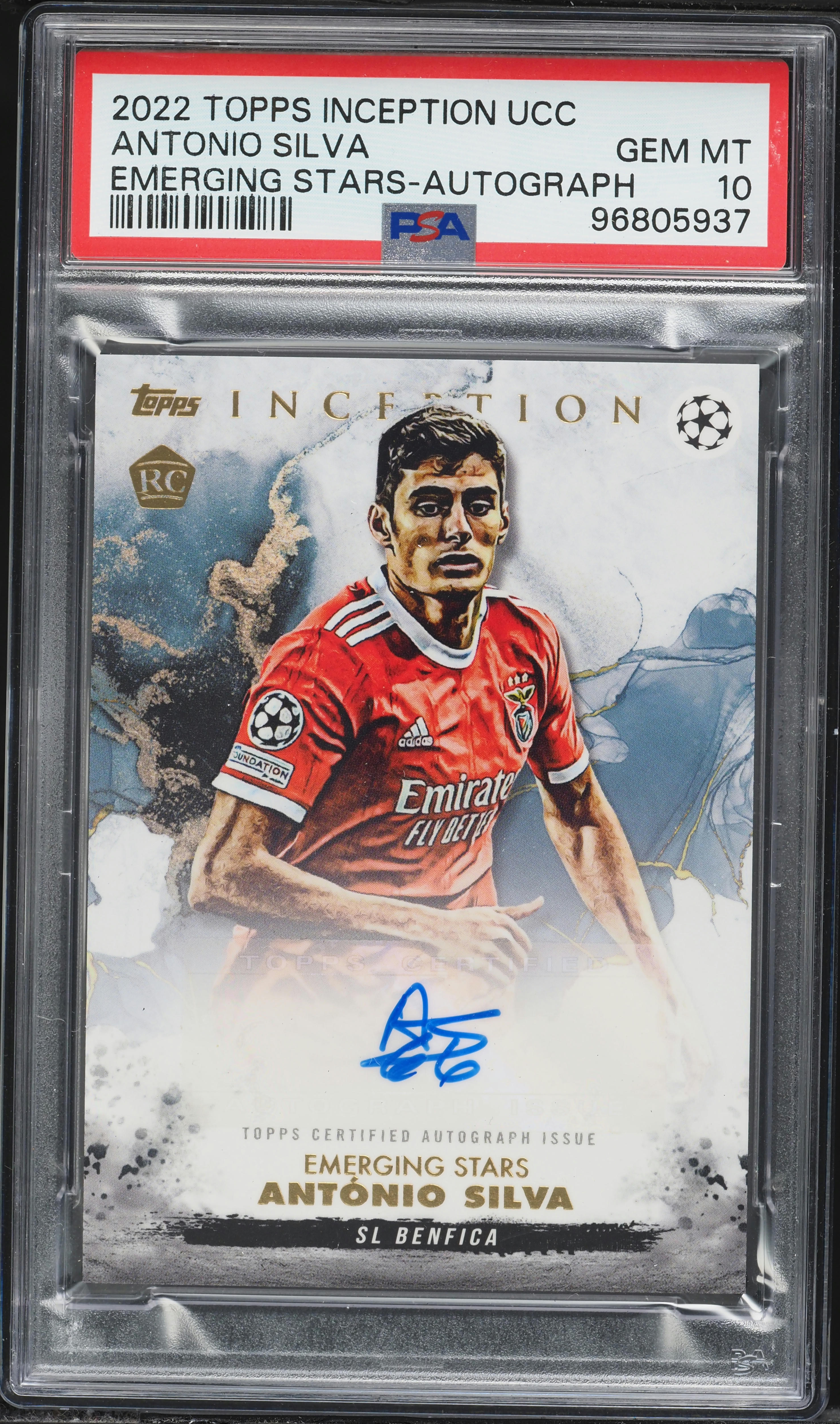 2022 Topps Inception UEFA Club Competitions Emerging Stars Antonio