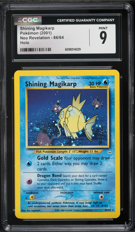 2000 Pokemon Japanese Neo 3 Promo 600 Pt. Fan Club Shining