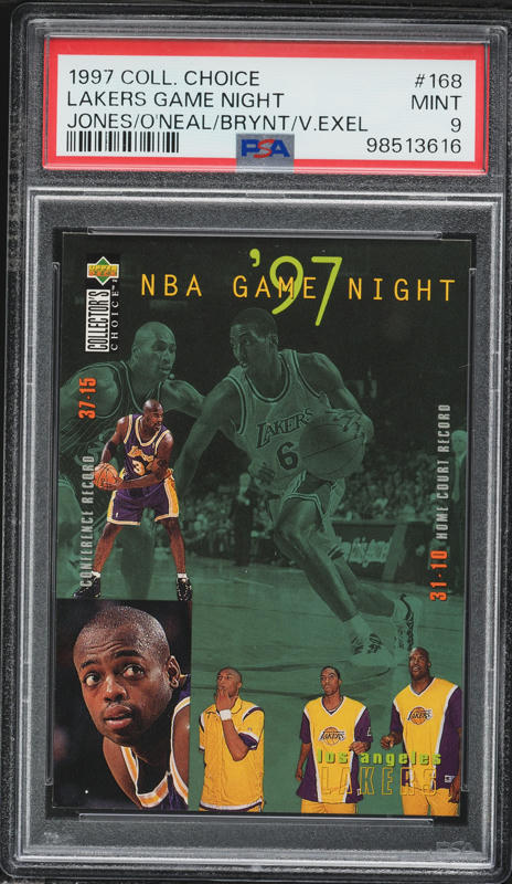 1997 Skybox Premium Golden Touch Die-Cut Kobe Bryant #GT3 BGS 7.5