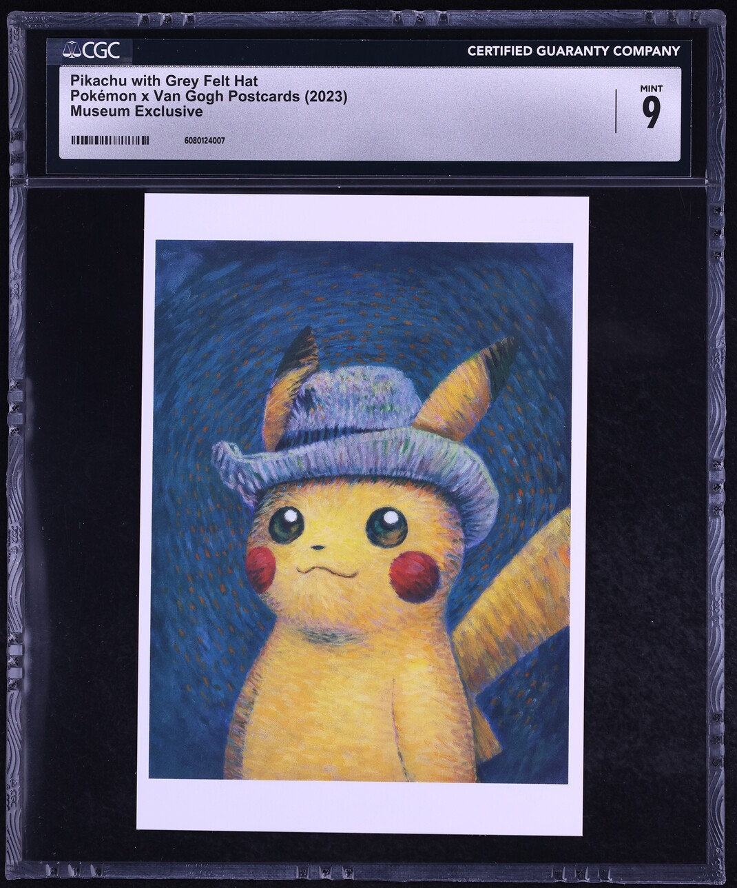 2023 Pokemon SVP Black Star Promos Pikachu with Grey Felt Hat Full
