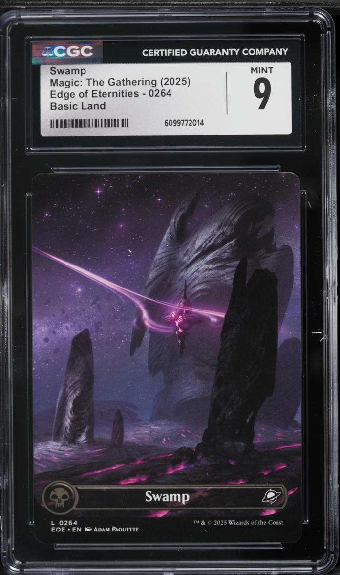 2025 Magic The Gathering MTG Edge Of Eternities Basic Land Swamp