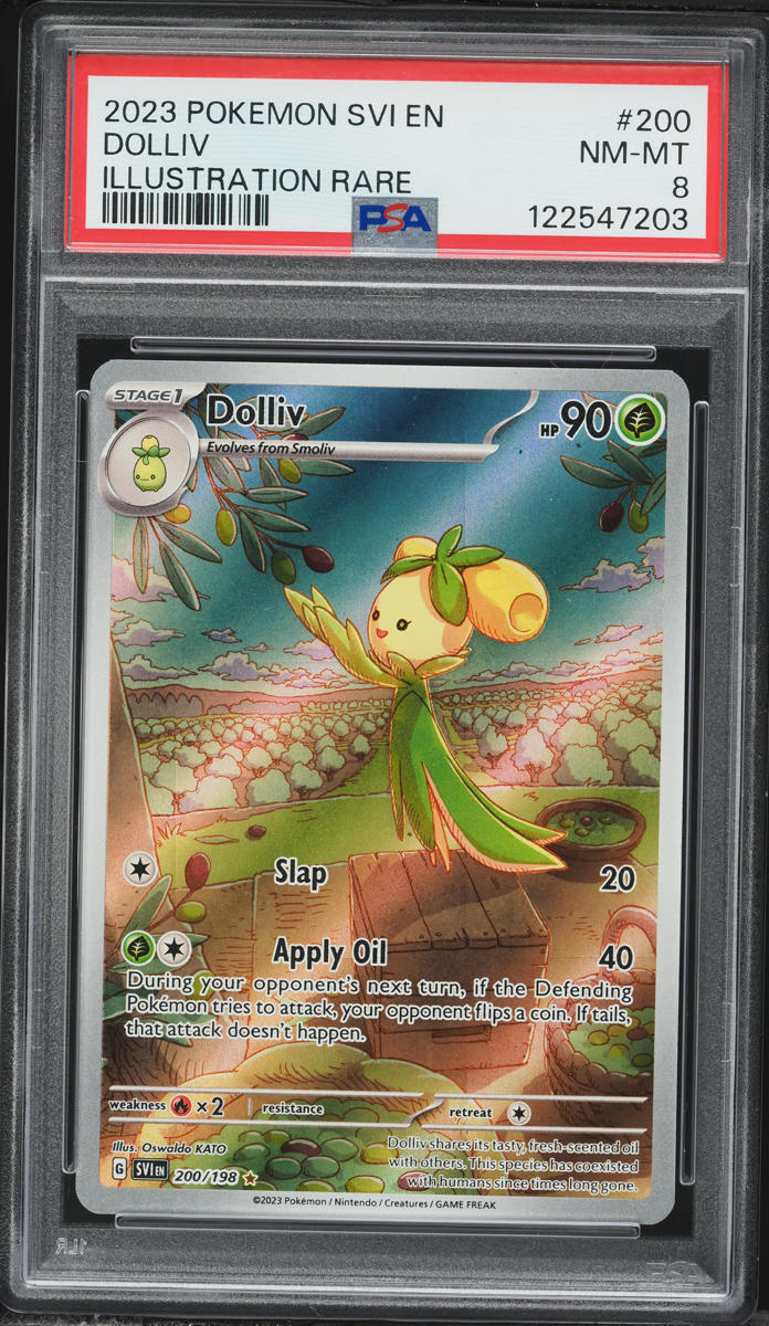 dolliv pokemon card value - 200/198 - Scarlet & Violet - Illustrator Rare 200/198 Dolliv Scarlet & Violet Pokemon