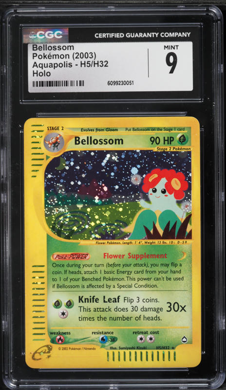 pokemon card bellossom Bellossom main image 1