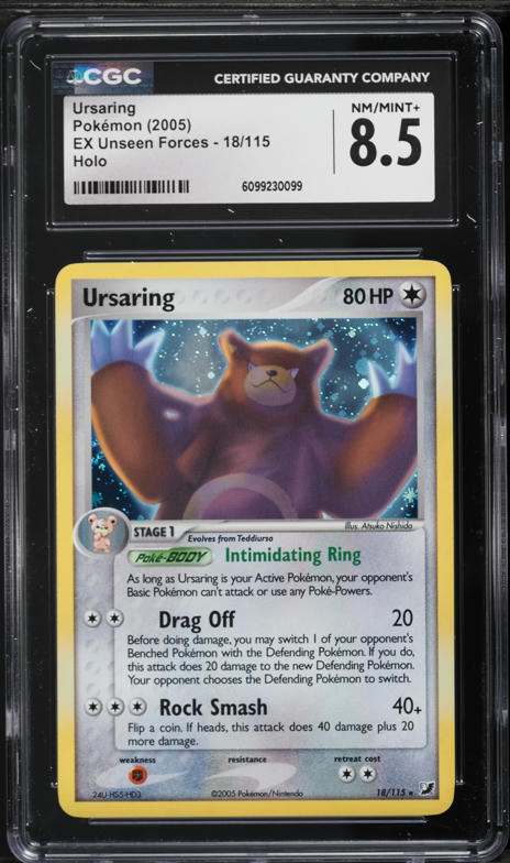 pokemon card ursaring Pokemon Trading Card Game XY BREAKthrough Uncommon Ursaring #122