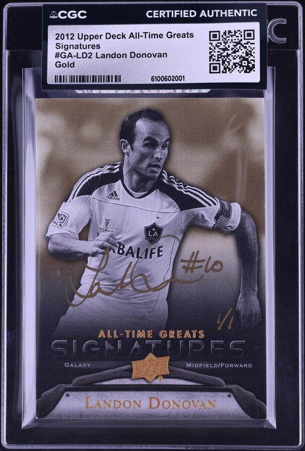 2002 Panini World Cup Korea/Japan Landon Donovan #118 PSA 10 GEM