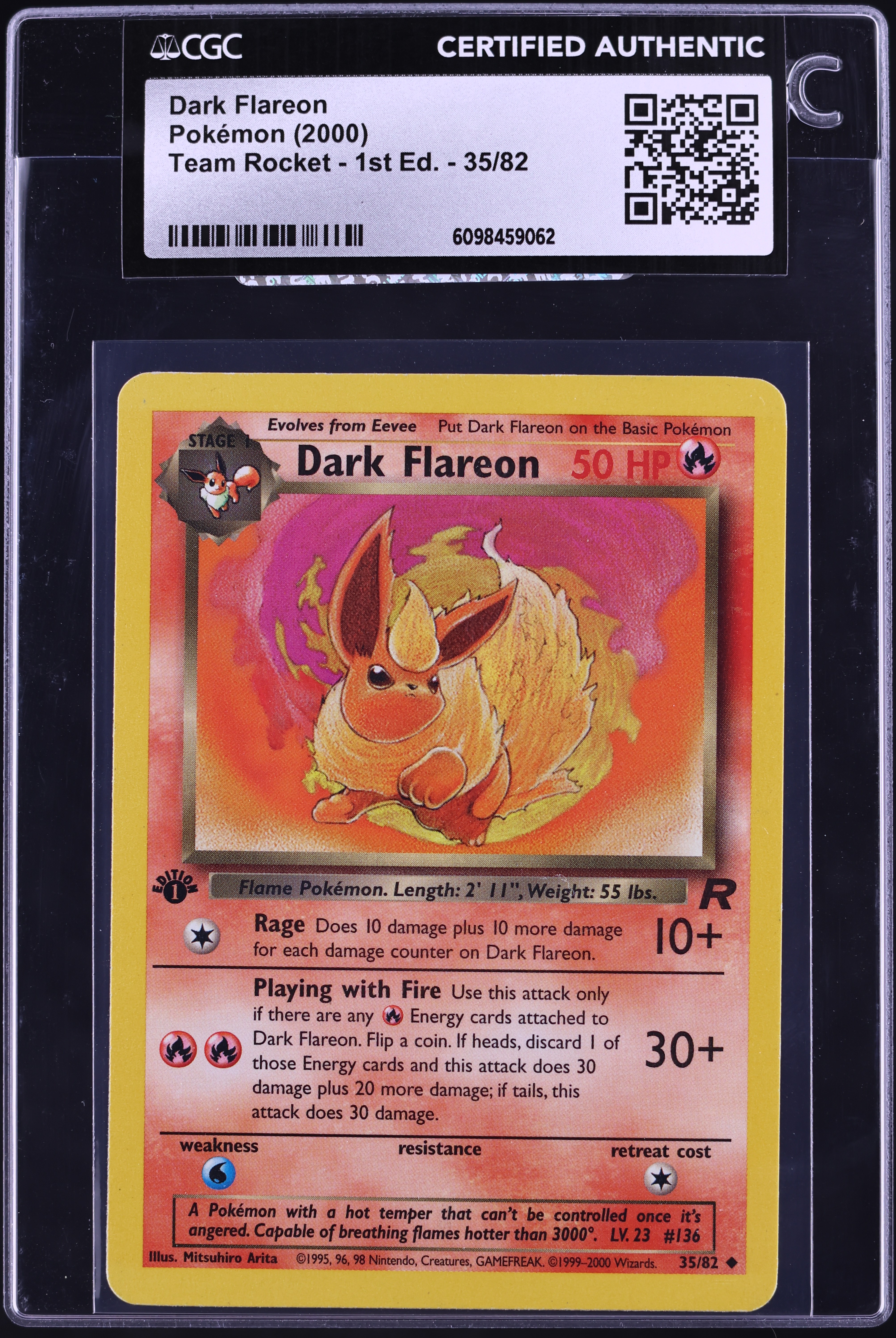flareon pokemon card 1995 ex | Prismatic Evolutions Commemorate your favorite tabletop game with this Flareon EX 2016 Pokemon XY Generations Full Art Holo #RC28 Card Pokemon Team Rocket Uncommon Dark