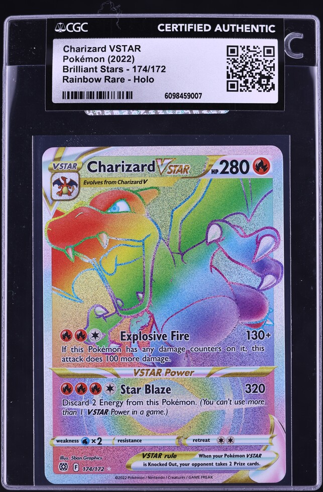 pokemon cards rainbow charizard 401 Games Canada - Charizard VMAX - 074/073 main image 1