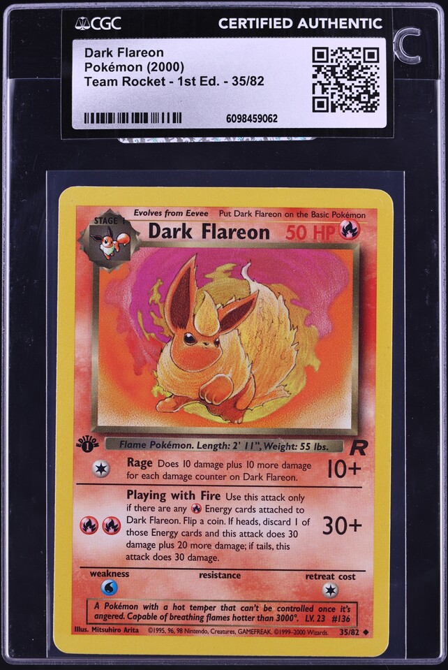 pokemon card flareon first edition TCG Graded Card: 2005 (1st Edition) Japanese #013 PSA Vancity CJ Trading Cards this attack does 30 damage. Flareon (19) - Jungle -