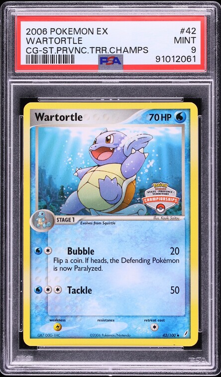 wartortle pokemon card price - Dark 39/110 Stage 1 Wartortle - Southern Island Damaged