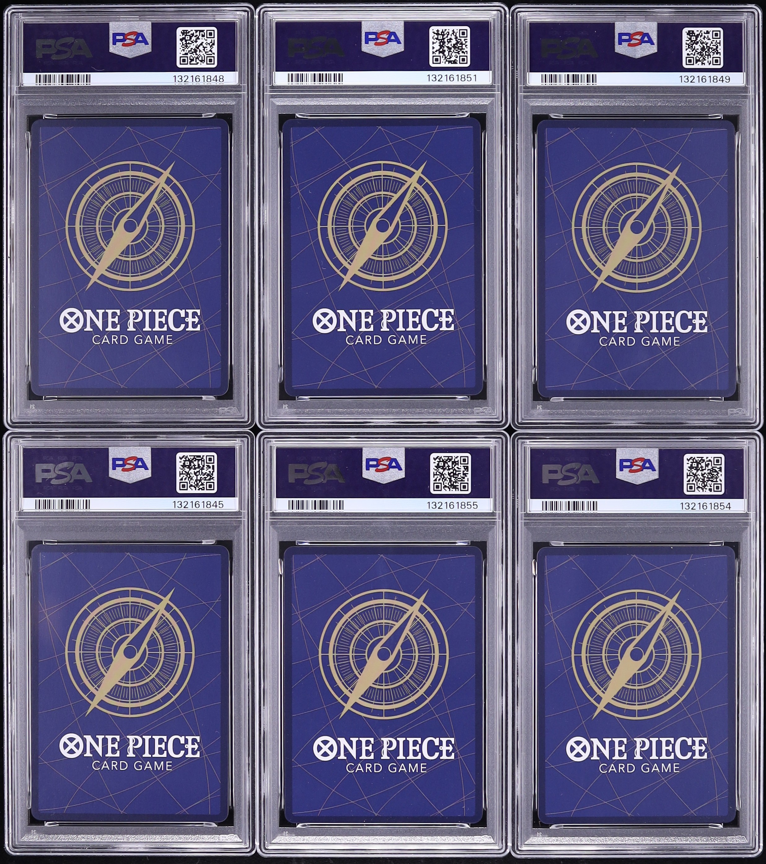 Lot(6) 2025 One Piece Championship 25-26 Top Player Buggy Ace Nami