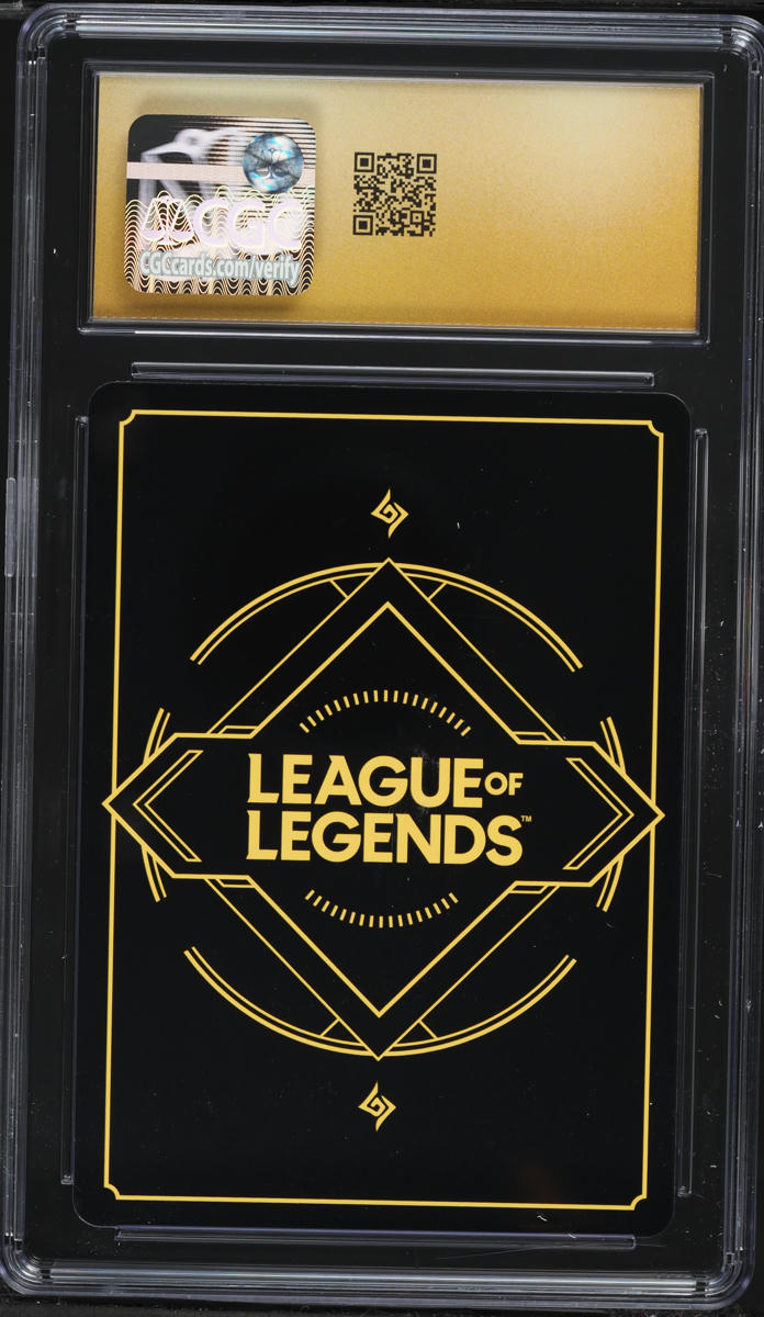 2025 Riftbound League Of Legends LoL Origins Ahri #255 CGC 10