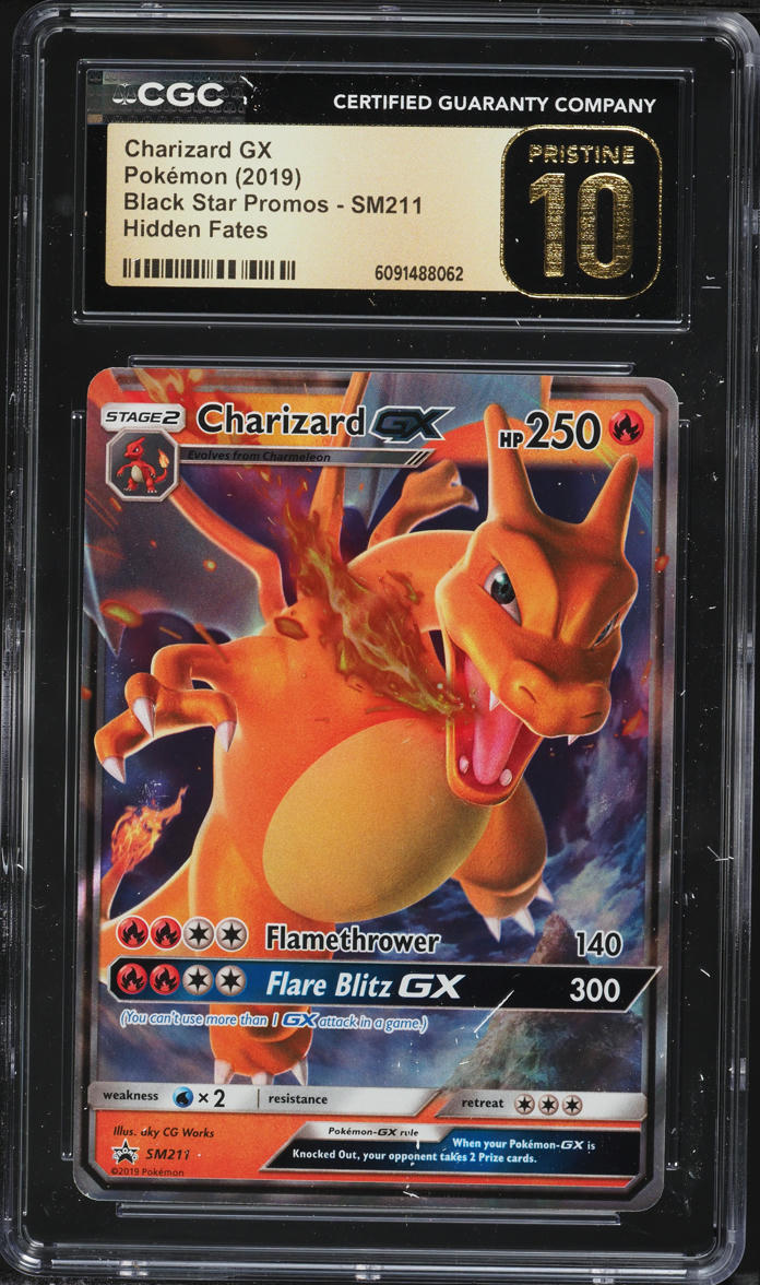 charizard gx 2019 pokemon card Reshiram & Charizard GX Hyper Rare - 217/214 - Unbroken Bonds main image 1