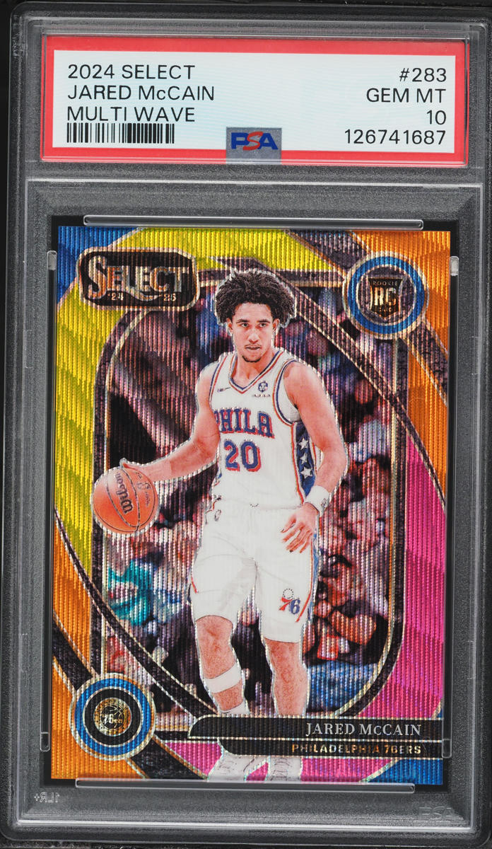 2024 Select Multi Wave Jared McCain ROOKIE /20 #283 PSA 10 GEM MINT