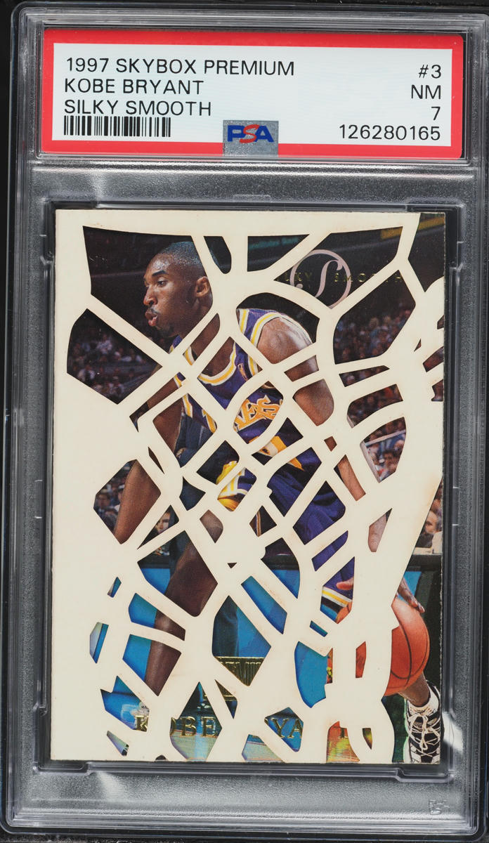 1997 Skybox Premium Silky Smooth Kobe Bryant #3SS PSA 7 NRMT on