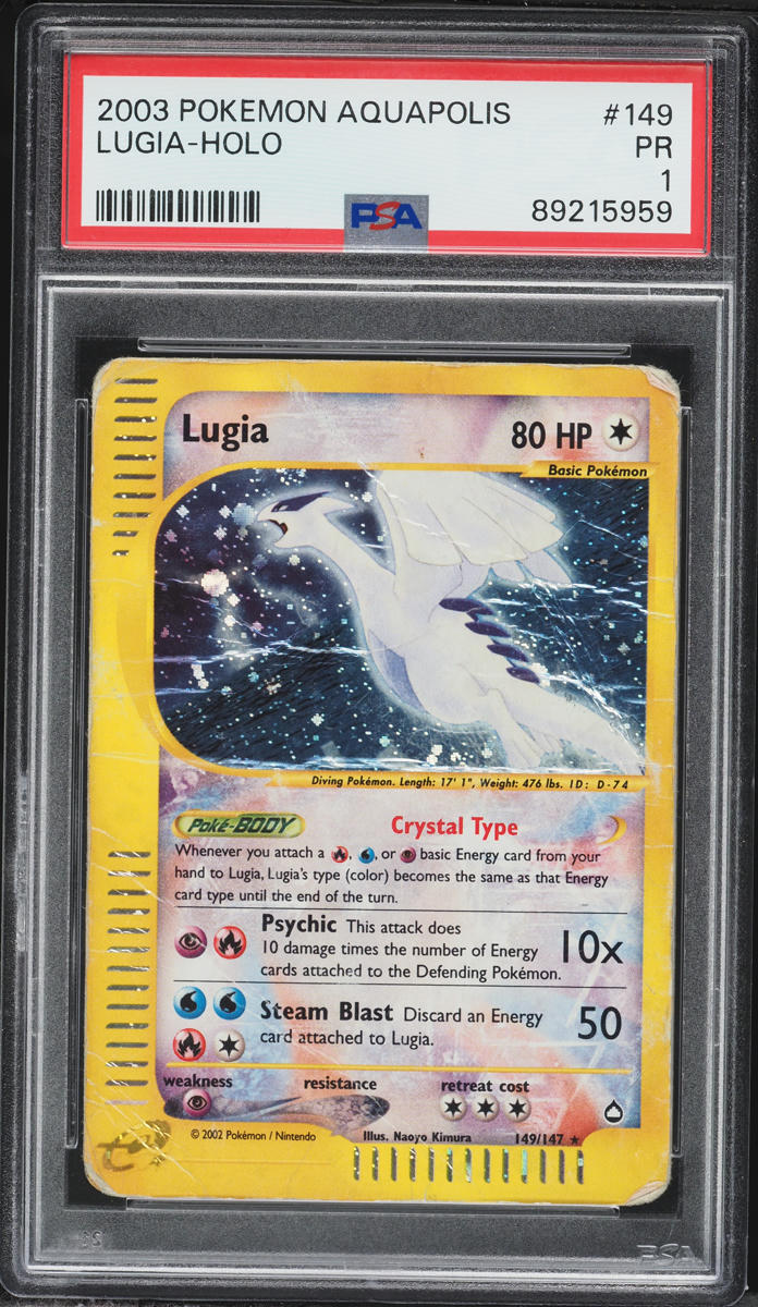 2003 Pokemon Aquapolis Lugia-Holo 149