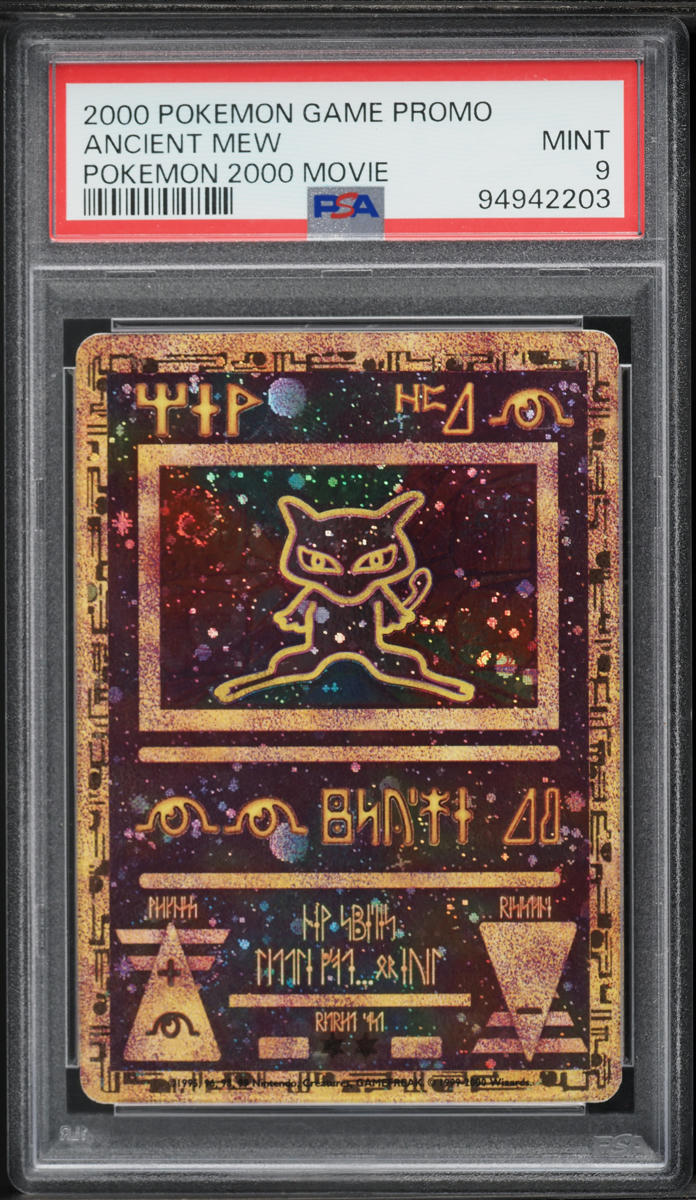 2000 Pokemon Movie Promo Ancient Mew PSA 9 MINT