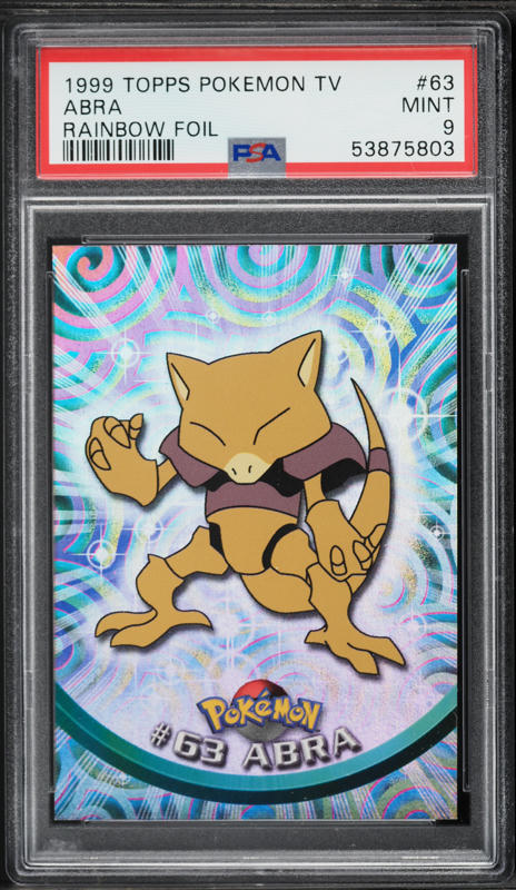 1999 abra pokemon card Game #43 Shadowless Price Guide If heads Abra [1st Edition] #43 Prices