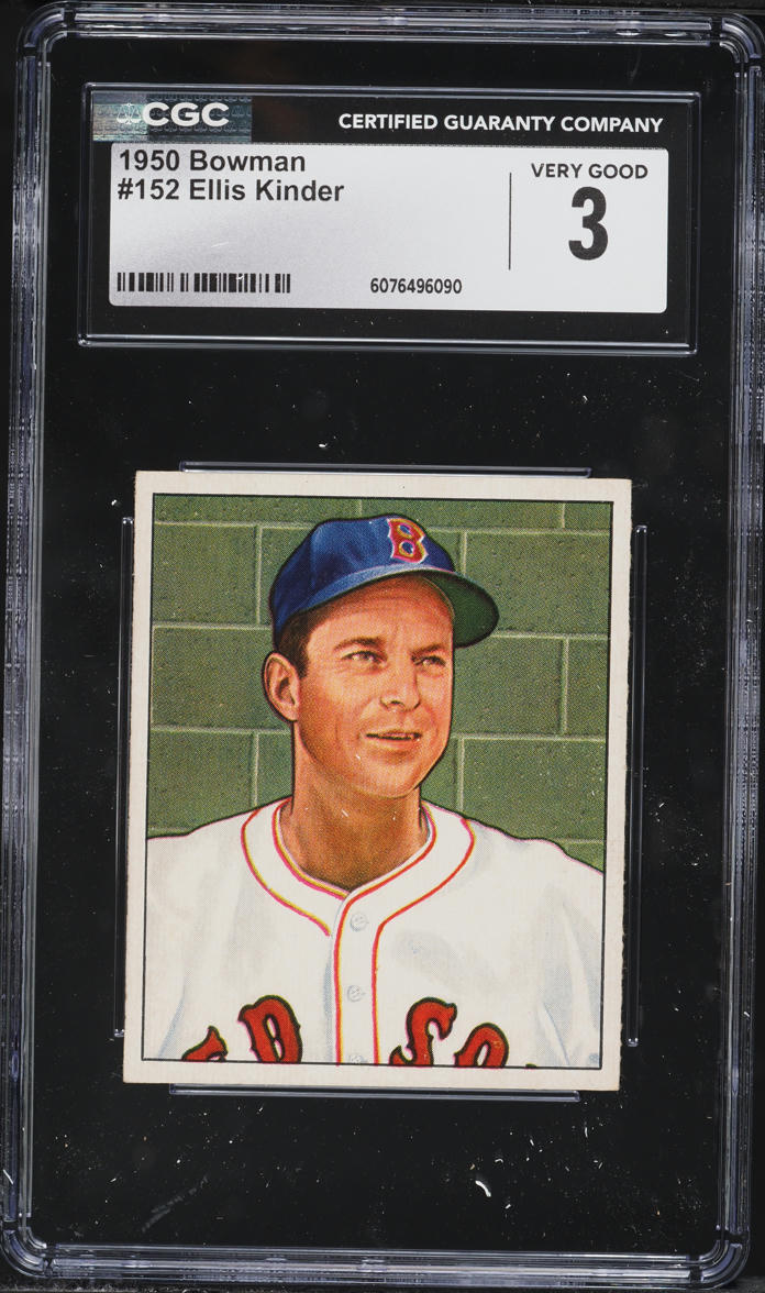 1950 Bowman Ellis Kinder #152 CGC 3 VG