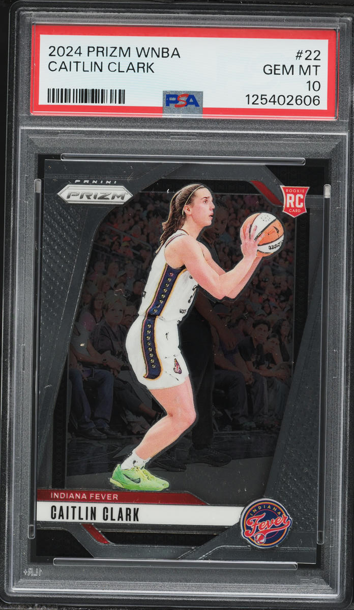 2024 Panini Prizm WNBA Caitlin Clark ROOKIE #22 PSA 10 GEM MINT