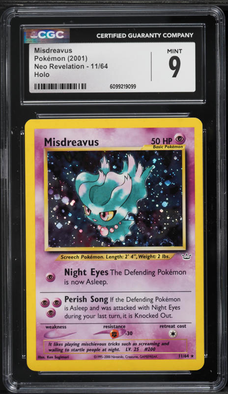 pokemon misdreavus card Amazon.com: Pokemon - Misdreavus (57/113)