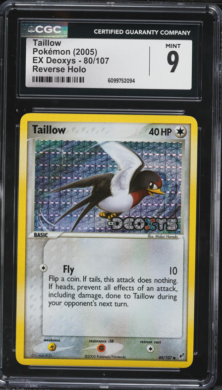 pokemon card taillow Taillow 72/109 - ex Ruby & Sapphire main image 0