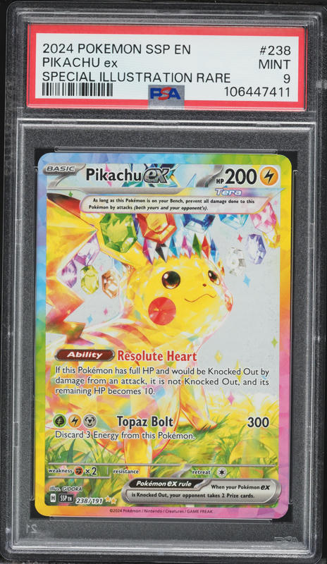 2024 Pokemon Japanese SV Super Electric Breaker SAR Pikachu ex