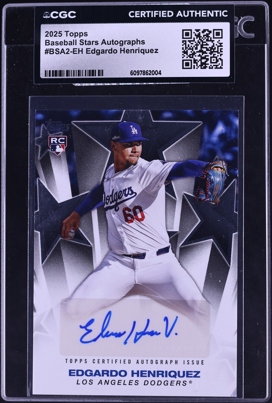 2025 Topps Baseball Stars Edgardo Henriquez ROOKIE AUTO #BSA2-EH 