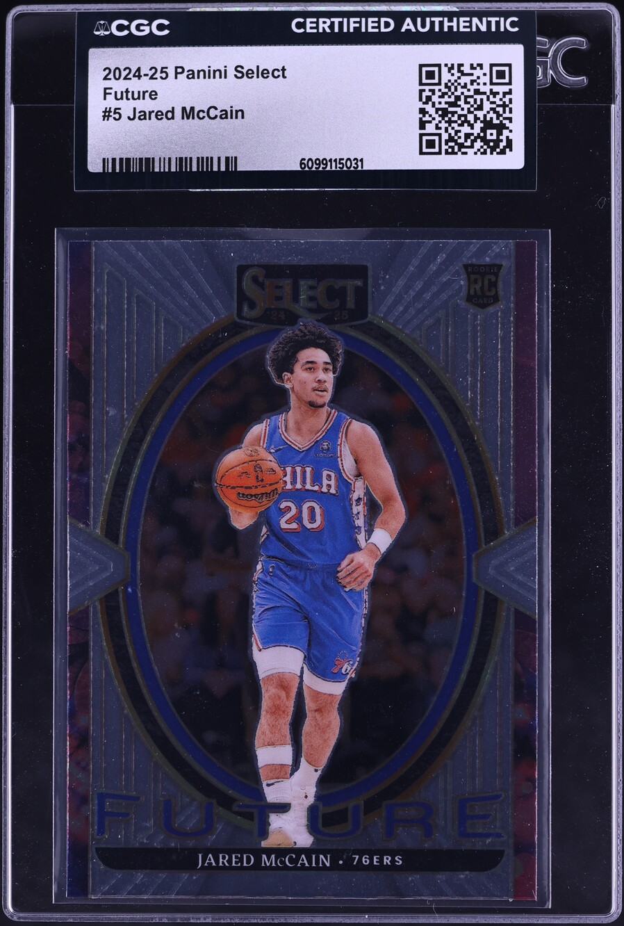 2024 Select Future Jared McCain ROOKIE #5 CGC AUTH