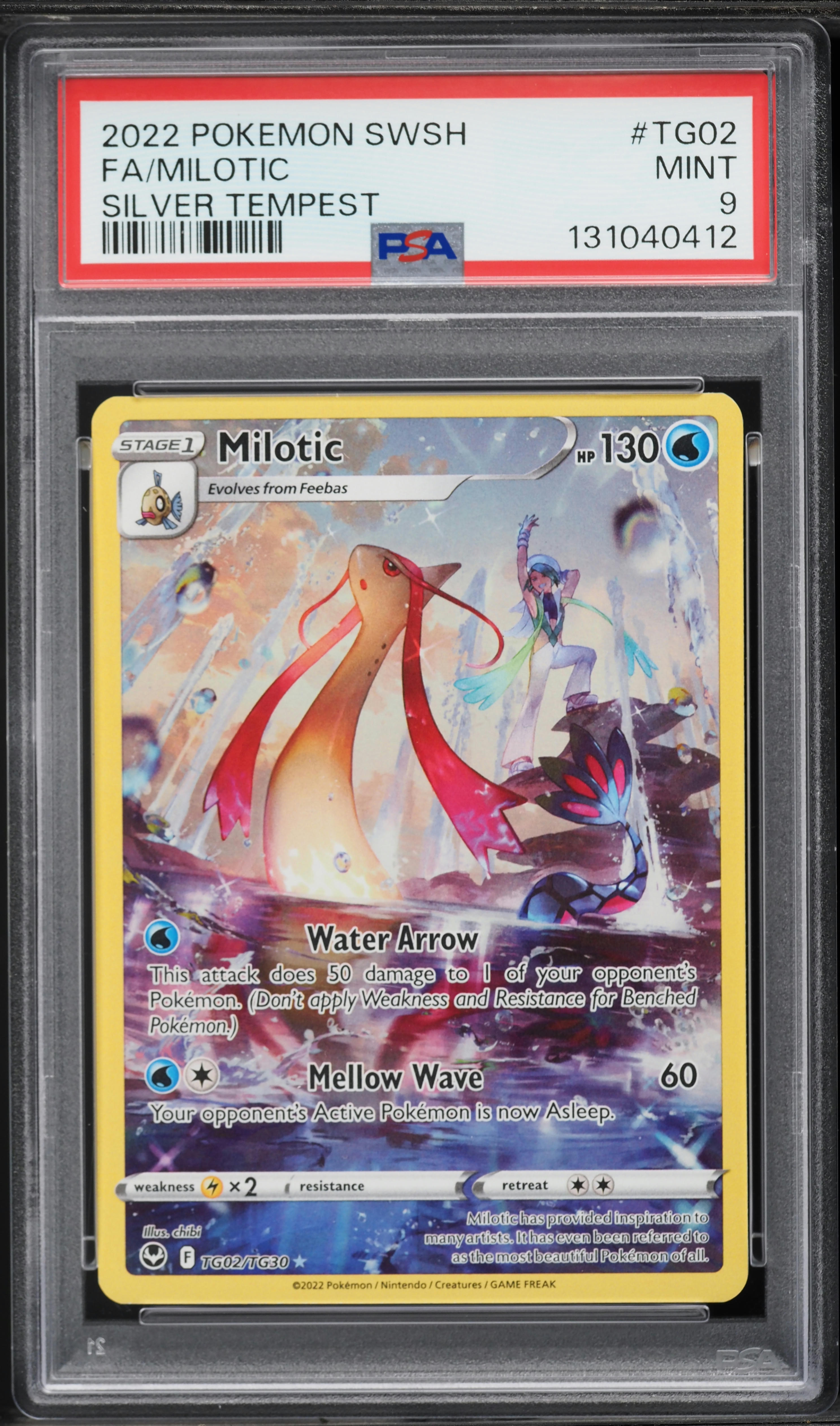 Pokemon TCG Silver Tempest TG02/TG30 Milotic Card Pokemon TCG Silver Tempest TG02/TG30 Milotic Card