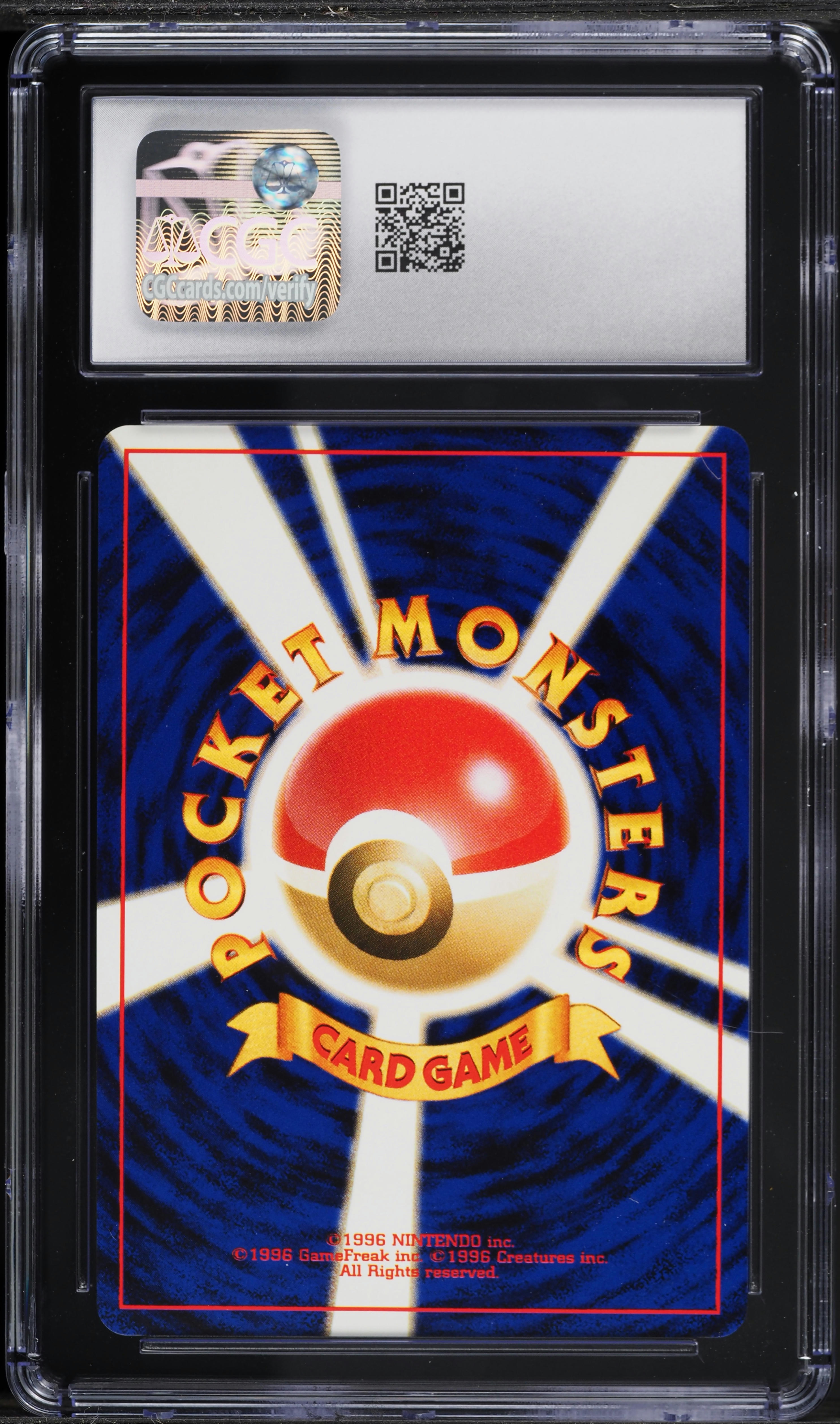2000 Pokemon Japanese Awakening Legends Holo Celebi CGC 9 MINT on
