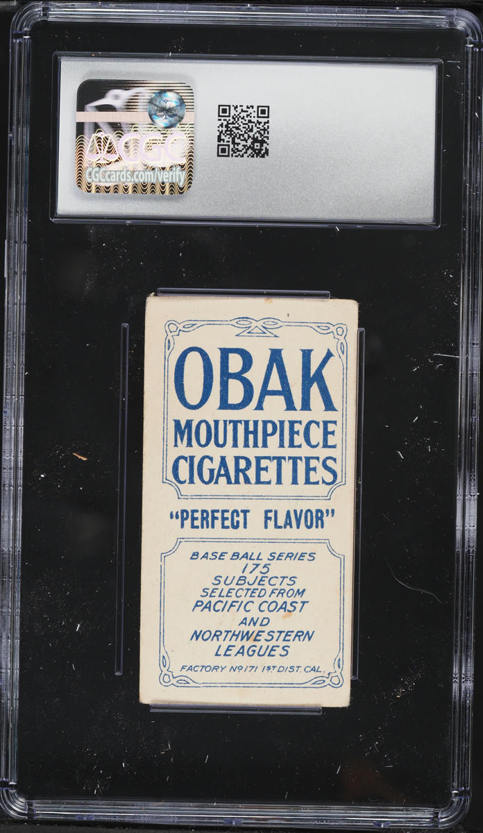 1910 T212 Obak Henry Lively CGC 3.5 VG+