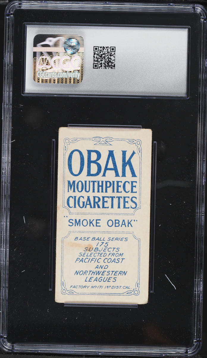 1910 T212 Obak Clyde Wares CGC 2.5 GD+