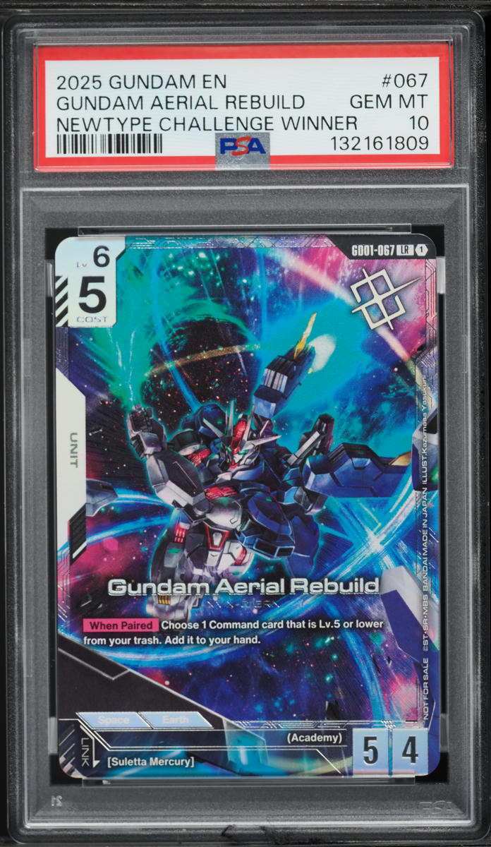 2025 Gundam Promos Newtype Challenge-Winner Gundam Aerial Rebuild