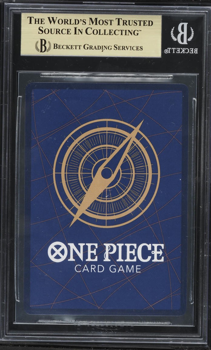 2022 One Piece Chinese Super Pre-Release Winner Promo Monkey D. Luffy #P-001 BGS 10 PRISTINE