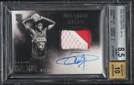 2014 Panini Noir Black & White Jersey Joel Embiid ROOKIE PATCH