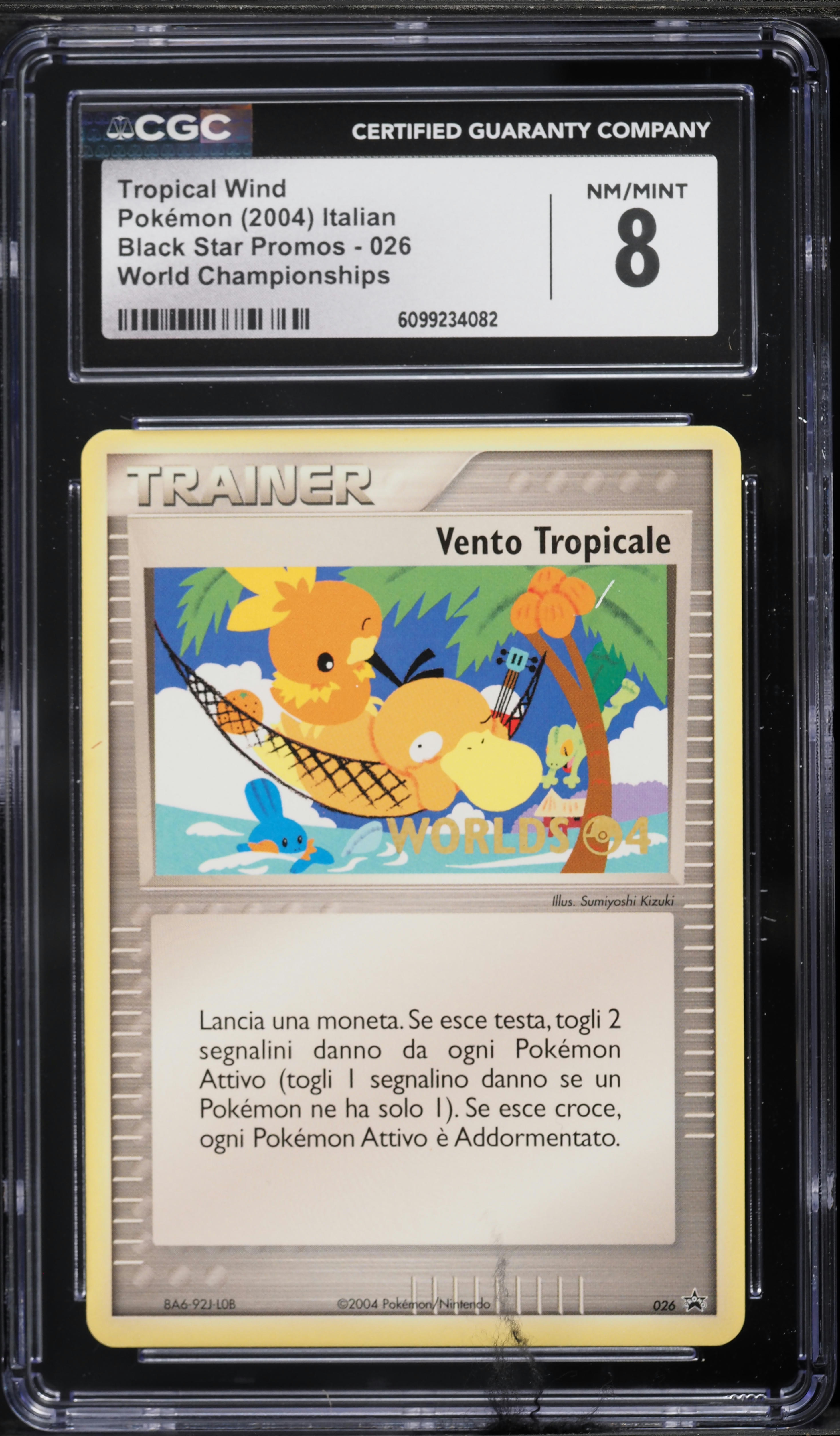 2004 Pokemon Italian Promo World Championships Tropical Wind #026